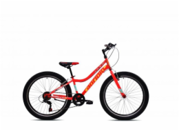 Horské jízdní kolo Capriolo DIAVOLO 400  24"/13" oranžovo-žlutá