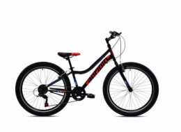 Horské jízdní kolo Capriolo DIAVOLO 400  24"/13" černo-červený  