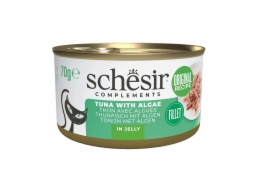 SCHESIR Complements Tuna with algae in jelly - mokré krmivo pro kočky - 70g