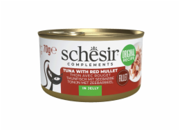 SCHESIR Complements Tuna with red mullet in jelly - mokré krmivo pro kočky - 70g