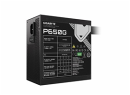 BAZAR - GIGABYTE zdroj P650G, 650W, 80Plus GOLD, 120 mm - Po opravě (Komplet)