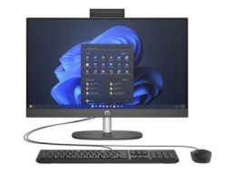 HP ProOne 245 G10 - Vše v jednom Ryzen 3 7320U / až 4.1 GHz - RAM 8 GB - SSD 512 GB - NVMe - Radeon 610M - Gigabit Ethernet, IEEE 802.11ax (Wi-Fi 6), Bluetooth 5.3 - FreeDOS - monitor: LED 23.8" 1920 