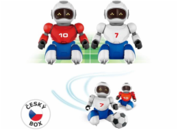 Hračka MaDe Robofotbal na dálkové ovládní, 2 ks + 2 branky, 36 x 24 cm