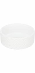 Trixie keramická miska, pro psy/kočky, bílá, 0,9 l/o 16 cm