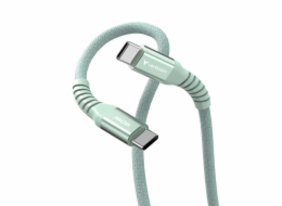 Verbatim USB-C->C magnetický kabel Sync & Charge 60W zelený