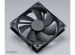 AKASA ventilátor DFS122512L 120x120, Sleeve bearing, 17.5 dBA, 3 pin