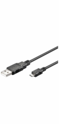 PremiumCord Kabel micro USB 2.0, A-B 0,5m