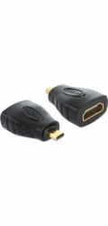 Delock&nbsp;High&nbsp;Speed&nbsp;HDMI&nbsp;with&nbsp;Ethernet&nbsp;-&nbsp;HDMI&nbsp;adaptér&nbsp;-&nbsp;19&nbsp;pin&nbsp;micro&nbsp;HDMI&nbsp;Type&nbsp;D&nbsp;s&nbsp;piny&nbsp;(male)&nbsp;do&nbsp;HDMI&nbsp;se&nbsp;zdířkami&nbsp;(female)