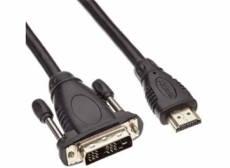 GEMBIRD Kabel HDMI-DVI 1,8m, 1.3, M/M stíněný, zlacené kontakty