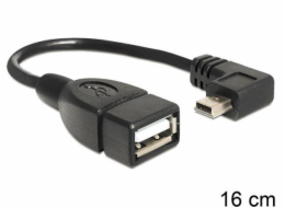 Delock kabel USB mini samec > USB 2.0-A samice OTG 16 cm