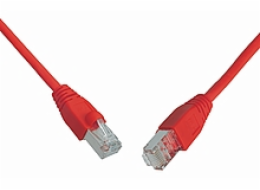 SOLARIX patch kabel CAT5E SFTP PVC 5m červený