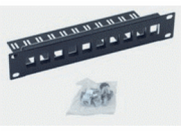 Triton 10  modulární patch panel 1U  pro max. 10ks keystone,otvor 14,8x17,5mm