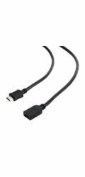 GEMBIRD Kabel HDMI-HDMI 4,5m, 1.4, M/M stíněný, zlacené kontakty, prodlužovací, černý