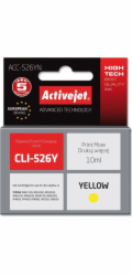 ActiveJet inkoust Canon CLI-526Y, 10 ml,  new    ACC-526Y
