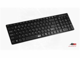 AIREN AiBoard Slim/Drátová USB/CZ layout/Černá