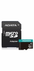 ADATA MicroSDXC karta 512GB Premier Pro UHS-I V30S (R:100/W:80 MB/s) + SD adaptér