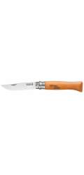 Opinel kapesni nuz c. 09 karbonová cepel s drevenou ruk.
