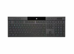 Corsair herní klávesnice K100 RGB AIR Wireless Ultra-Thin Backlit RGB LED, CHERRY ULP Tactile, Black