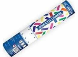 Party Deco Tube vystřelovací konfety, barevné proužky, 20 cm, univerzální