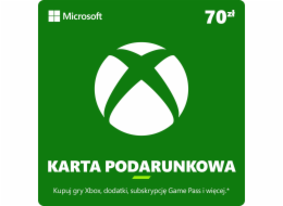 Microsoft Předplacená karta Xbox 70 PLN
