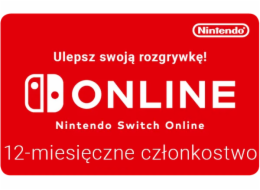 Nintendo 12měsíční předplatné Switch Online