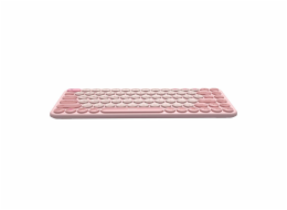 Baseus K01A Bezdrátová třírežimová klávesnice Baby Pink