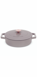 Pekáč litinový s poklicí 26 cm Taupe Collection BH-6527