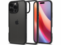 Spigen Crystal Hybrid, matně černá - iPhone 6.9 2024