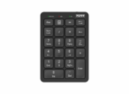 PORT CONNECT Bluetooth Rechargeable Keypad, Bluetooth dobíjecí numerická klávesnice,černá