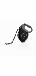 FLEXI Giant Páska Black Edition - automatické vodítko pro psy - 8 m