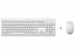 HP 230 klávesnice a myš/bezdrátová/white