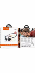 Hoco ES63 Graceful Sluchátka s mikrofonem Bezdrátové připojení s vedením vzduchu/hudba Bluetooth Black