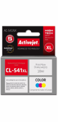 Activejet AC-541NX inkoust pro tiskárny Canon (náhrada za Canon CL-541XL) Supreme, 18 ml, modrá, žlutá, červená