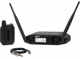 Shure GLXD14+E-Z4 - Cyfrowy system bezprzewodowy DUAL BAND z nadajnikiem bodypack i kablem gitarowym WA302