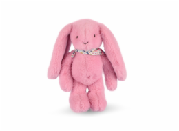 Doudou Plyšový králíček s šátkem růžový 35 cm