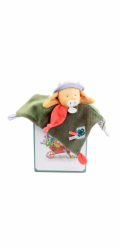 Doudou Dárková sada Plyšový muchláček kravička Aneth 27 cm