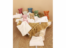 Doudou Můj malý medvídek 10 cm oranžový
