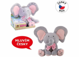 Hračka MaDe Sloník - hra na schovávanou růžový