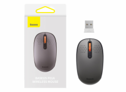 Bezdrátová myš Baseus F01A 2.4G 1600DPI (matně šedá)