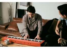 Casio CT-S1 Digitální syntetizátor 61 Červená