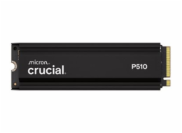 Crucial P510 - SSD - 1 TB - interní - M.2 2280 - PCI Express 5.0 x4 (NVMe) - integrovaný chladič