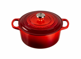 Le Creuset Signature Kastrol kulatý 22 cm Cerise