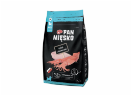 PAN MIĘSKO Puppy Turkey with calamari M - suché krmivo pro psy - 3kg