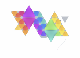 Nanoleaf Shapes startovací kit Triangles & Mini (32 panelu)