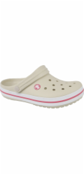 Dámské pantofle Crocs Crockband, béžové, velikosti 36/37 (11016-1AS)