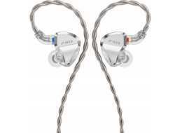 FiiO JH5 stříbrná sluchátka - Hybridní IEM 1x DD 4x BA