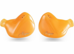 Queen of Audio Queen of Audio (QoA) Sluchátka Vesper 2 – Hybridní IEM sluchátka – žlutá od Kinera