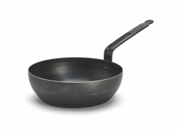 Pánev de Buyer, 5214.28, BLUE CARBON, hluboká, modrá ocel, průměr 28 cm, výška 9 cm, vysoké hrany