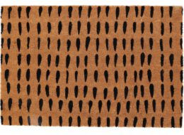 Home Styling Collection Vzorovaná rohožka z kokosového vlákna, 59 x 39 cm