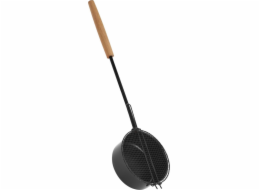 BigBuy Garden Pánev na oheň s roštem, délka 51,5 cm